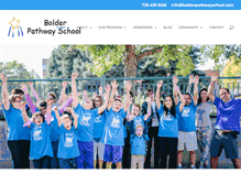 Tablet Screenshot of bolderpathwayschool.com